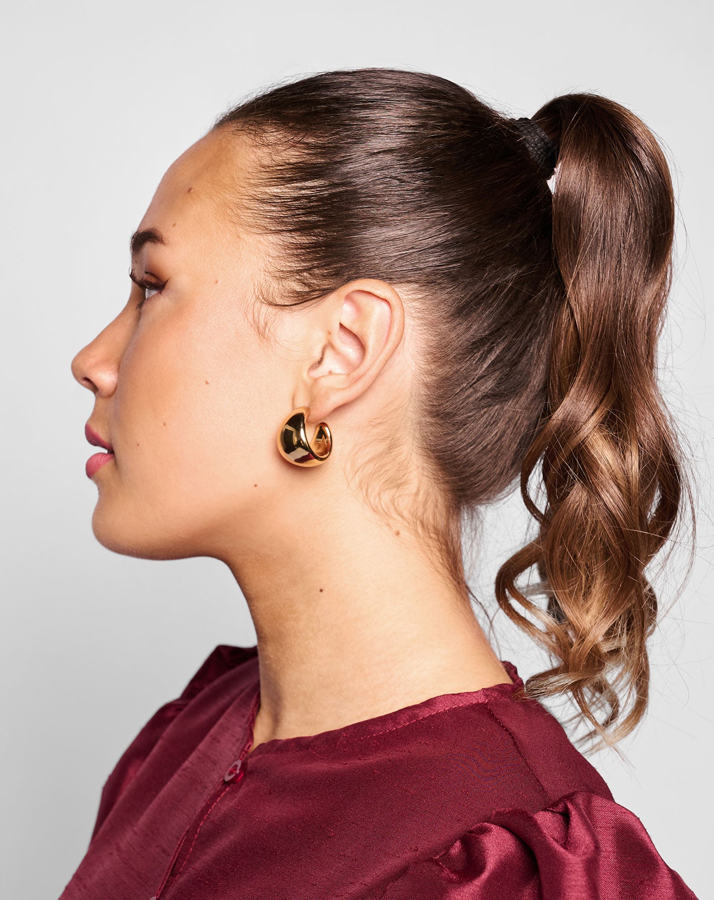 FAY HOOP EARRINGS GOLD