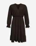 LEA MOUSSELINE DRESS BRUIN