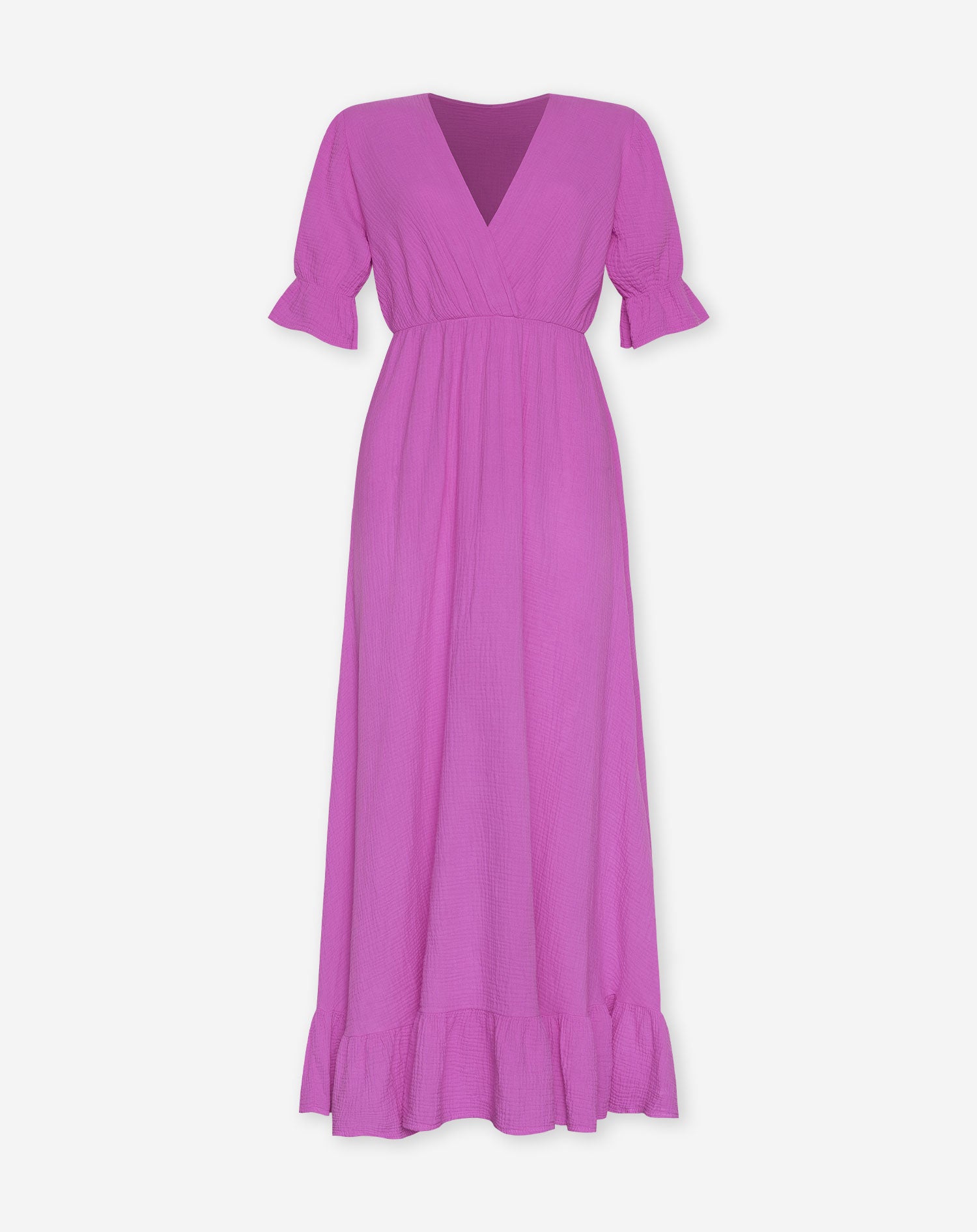 MOMA RUFFLE DRESS MAUVE Most Wanted