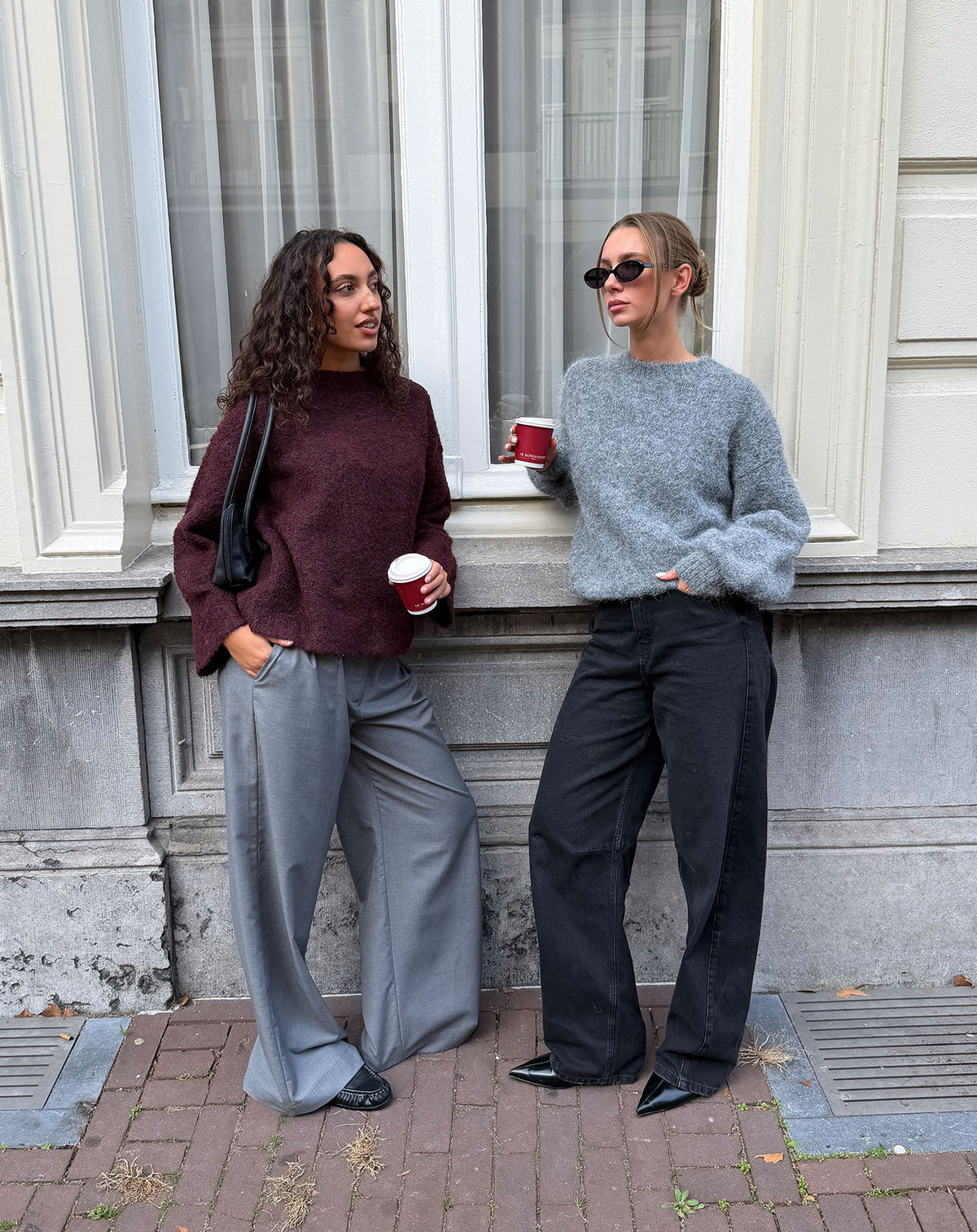 RAVI KNIT GREY MELEE