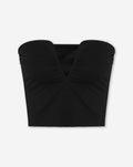 RUBY STRAPLESS TOP ZWART