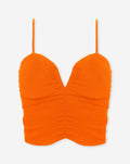 ELSA RUCHED CAMI TOP ORANJE
