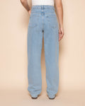 PEARL ALLOVER STRAIGHT LEG JEANS LICHTBLAUW