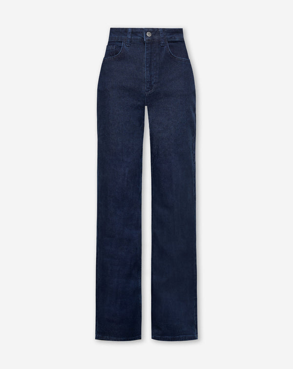 BOOTCUT JEANS DARK BLUE