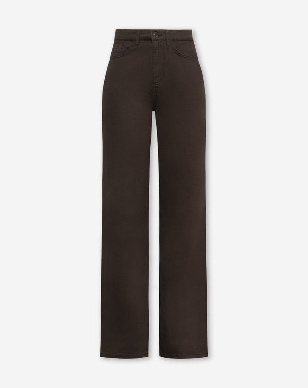 BOOTCUT JEANS DONKERBRUIN