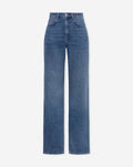 BOOTCUT JEANS MID BLAUW