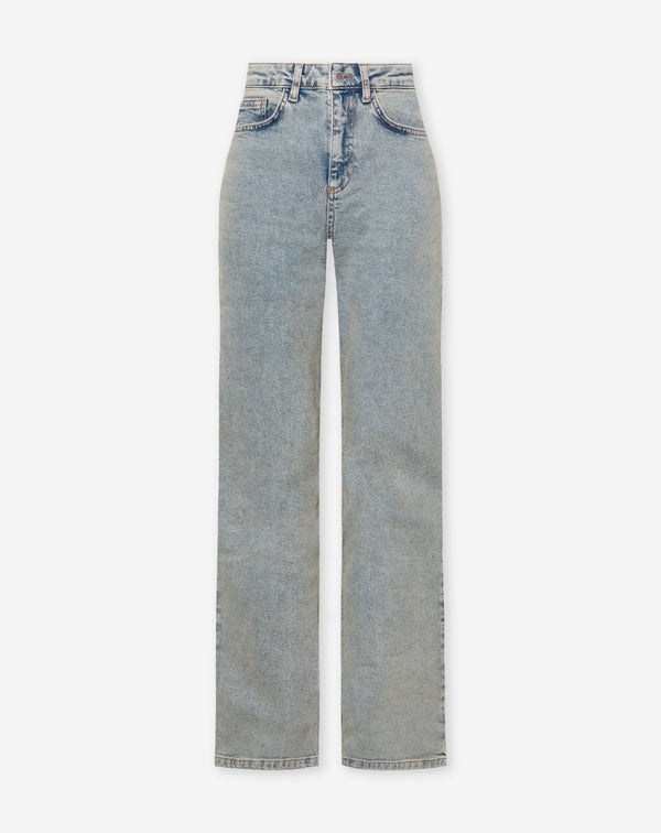 BOOTCUT JEANS VINTAGE BLAUW