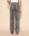 LEOPARD ALLOVER JEANS GREY