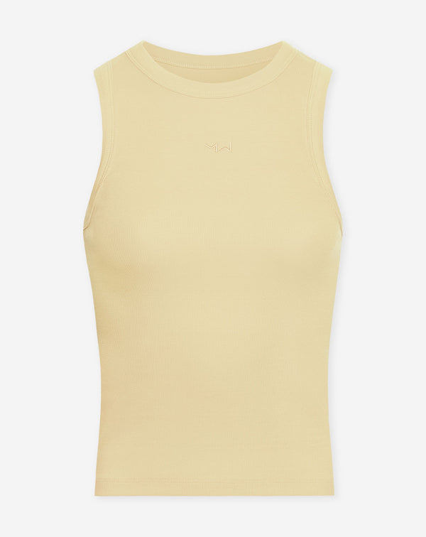 RACERBACK EMBROIDERY TOP BOTERGEEL