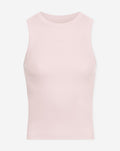 RACERBACK EMBROIDERY TOP LIGHT PINK