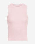 RACERBACK EMBROIDERY TOP LIGHT PINK