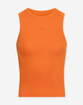 RACERBACK EMBROIDERY TOP ORANGE