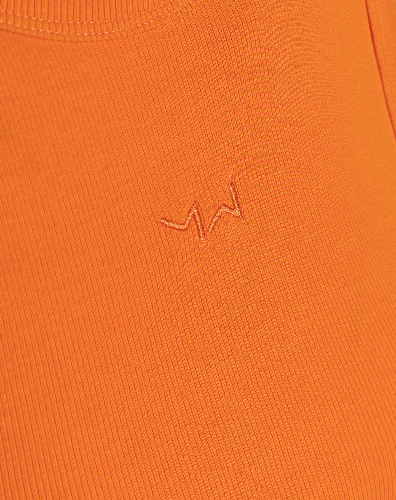 RACERBACK EMBROIDERY TOP ORANGE