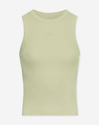 RACERBACK EMBROIDERY TOP PISTACHE