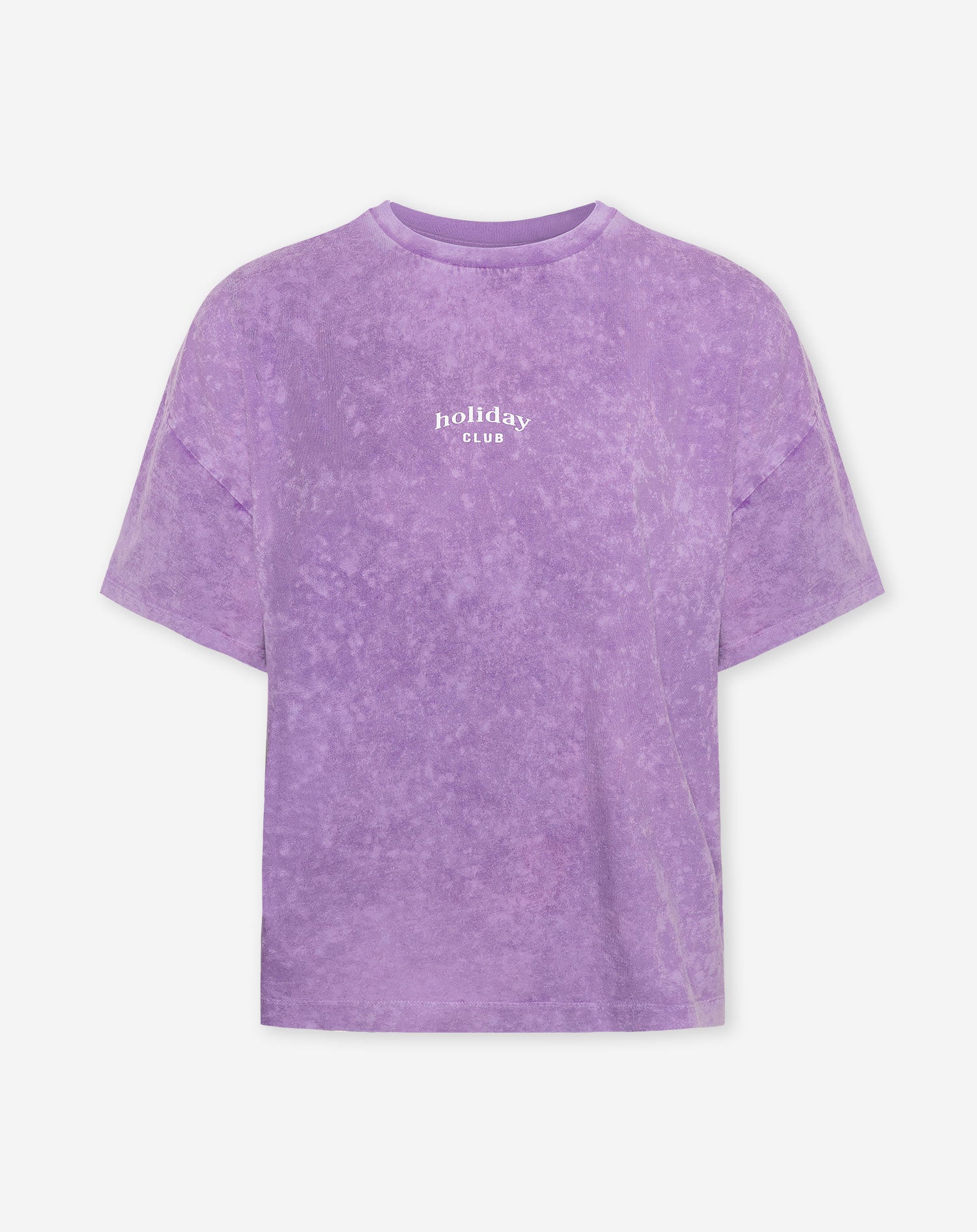HOLIDAY CLUB OVERSIZED TEE LILAC