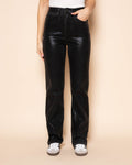 METALLIC BOOTCUT JEANS DARK GREY