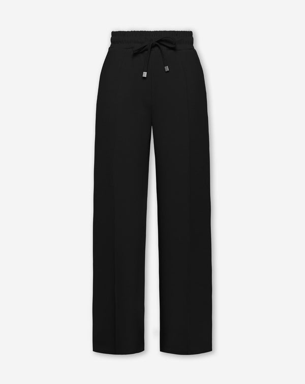 SCUBA PINTUCK PANTS BLACK