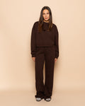 SCUBA CROPPED SWEATER BRUIN