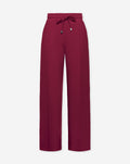 SCUBA PINTUCK PANTS TALL BURGUNDY