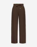 SCUBA PINTUCK PANTS CHOCOLADEBRUIN