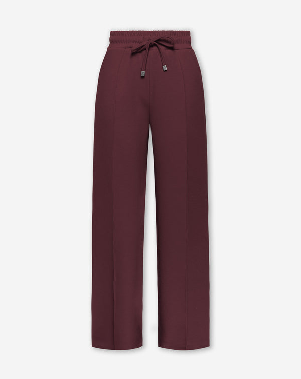 SCUBA PINTUCK PANTS WIJNROOD