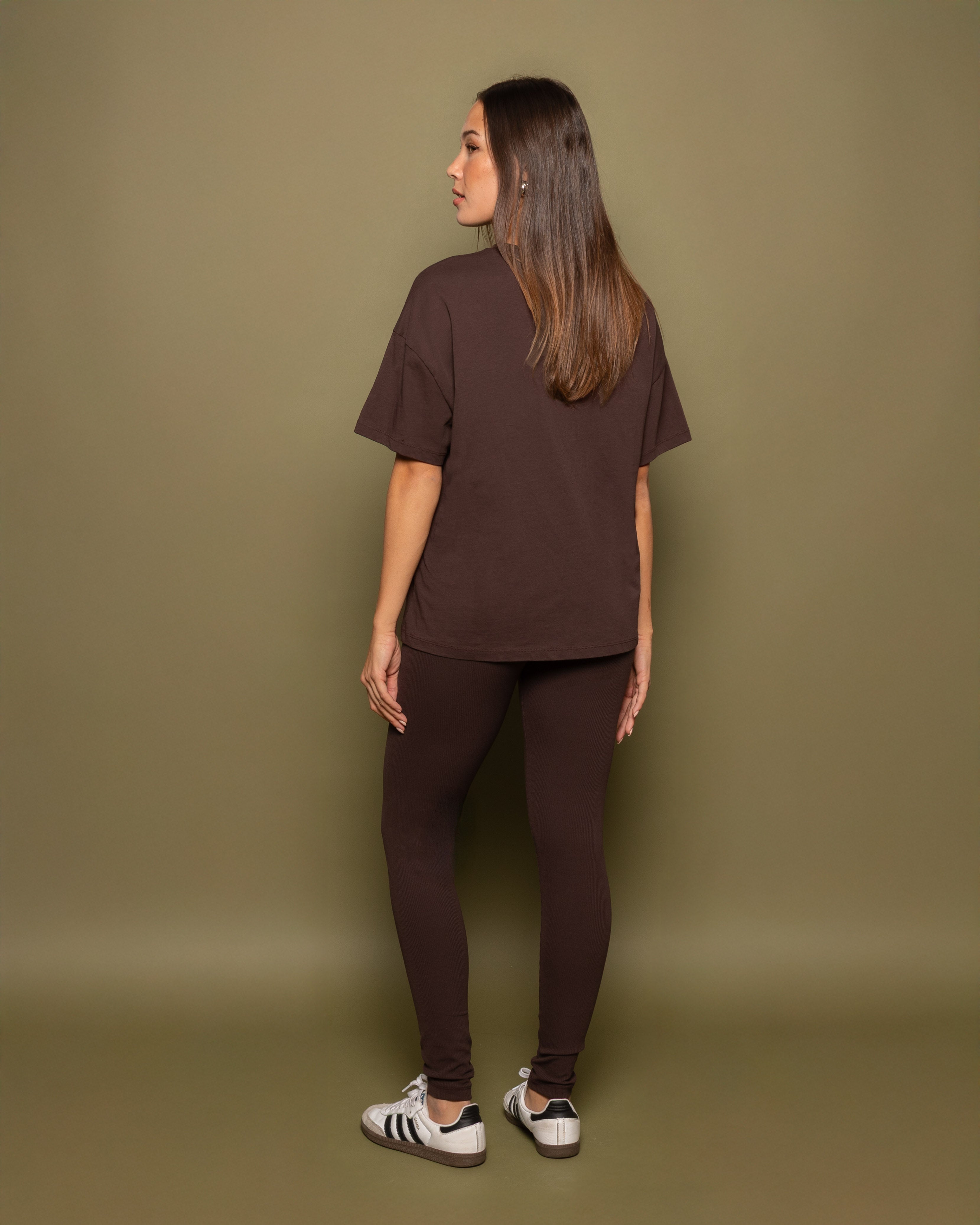 SOFT RIB LEGGING BRUIN