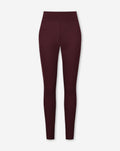SOFT RIB LEGGING DARK BURGUNDY