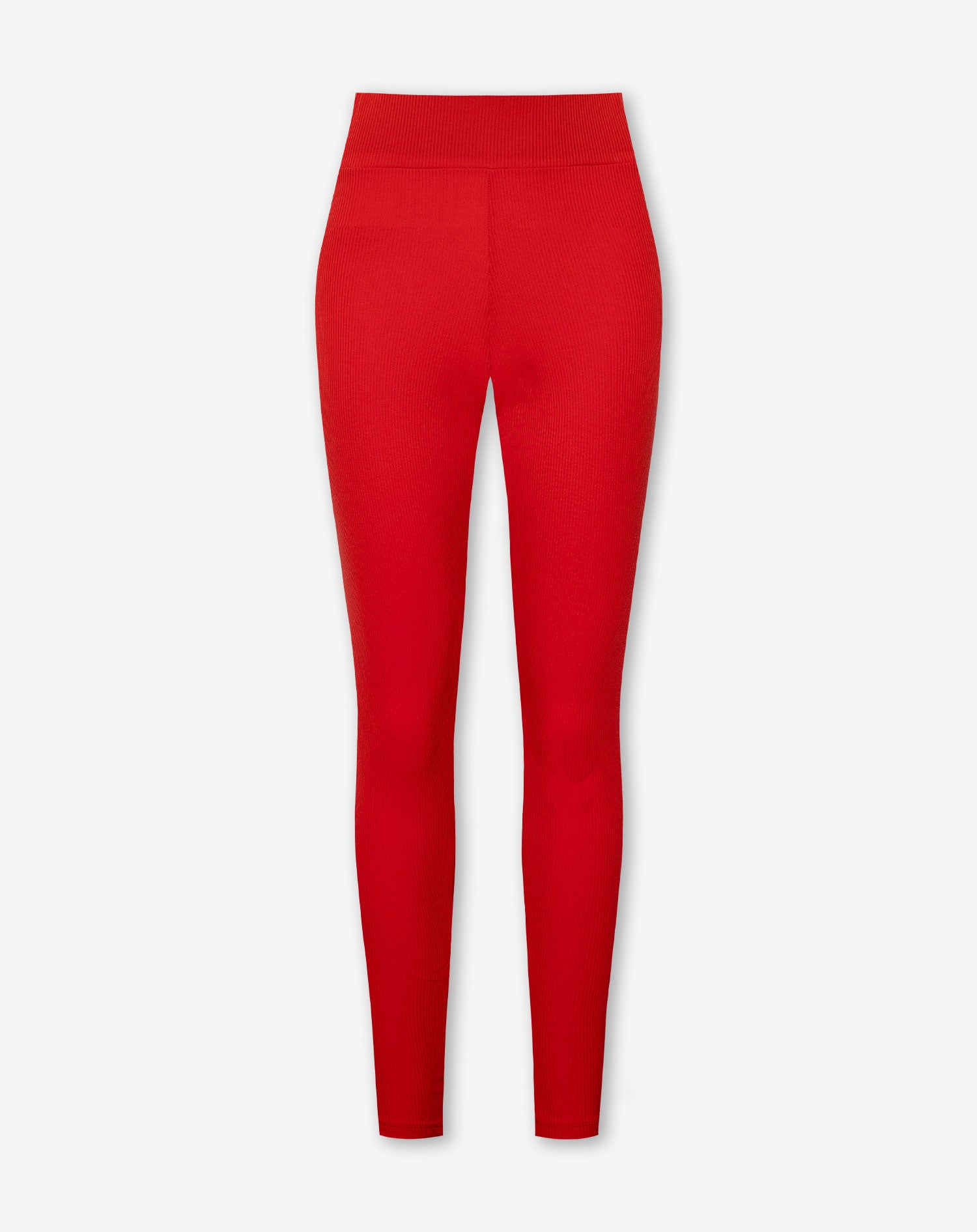 SOFT RIB LEGGING RED