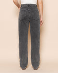 DENIM STRAIGHT LEG JEANS GREY