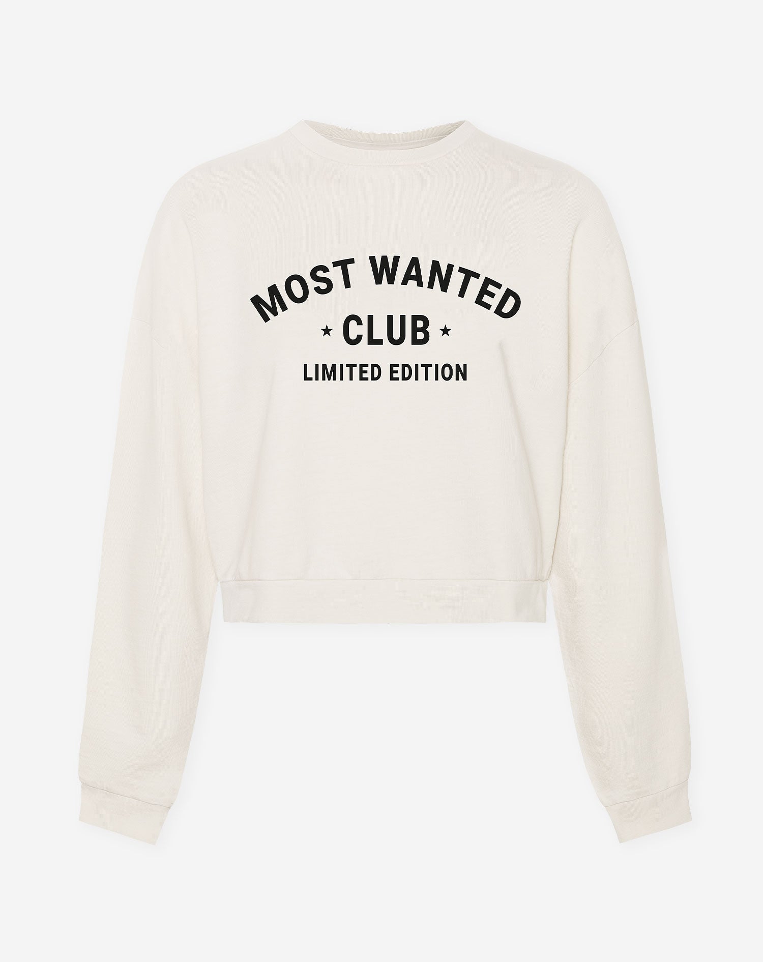 MW LIMITED EDITION CROPPED SWEATER BEIGE