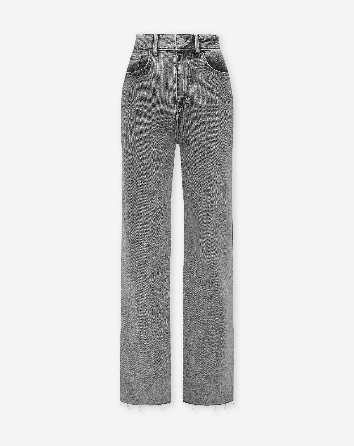 BOOTCUT RAW EDGE JEANS GREY Most Wanted - Main Image