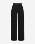 BELLA CARGO JEANS ZWART