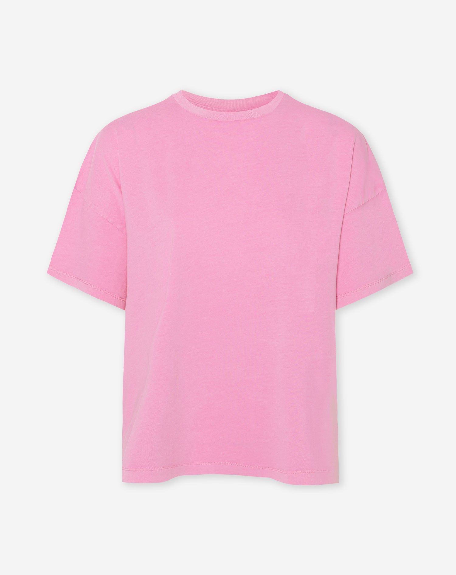 SOLID ACID OVERSIZED TEE PINK