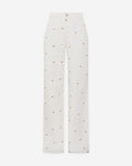 HEART BOOTCUT JEANS CRÈME