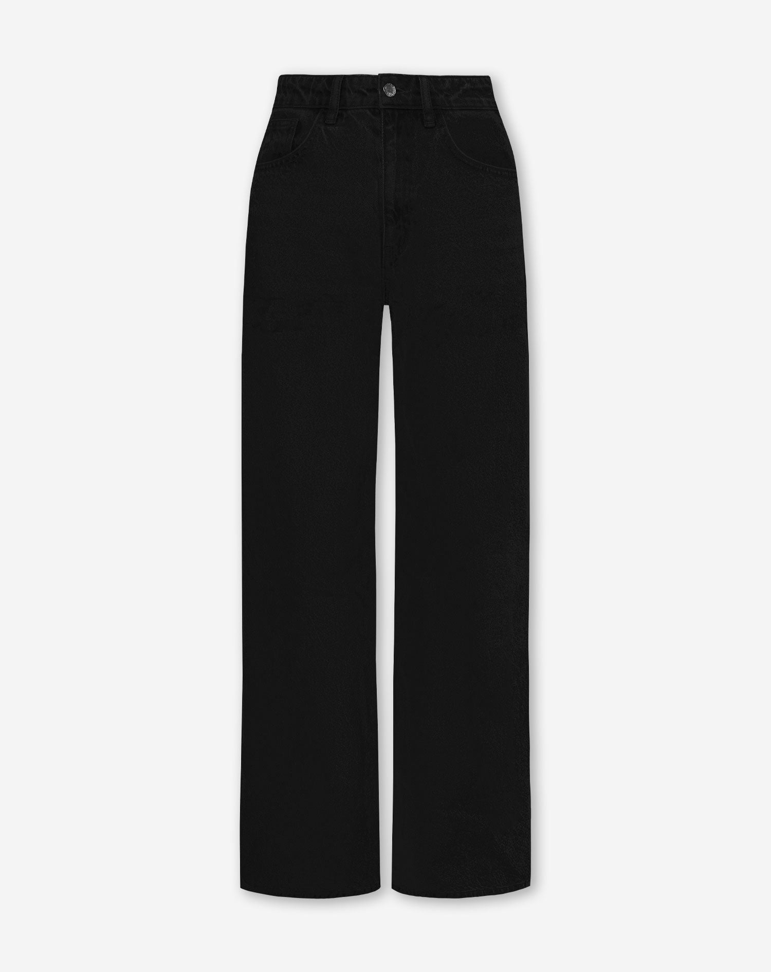 WIDE LEG JEANS BLACK