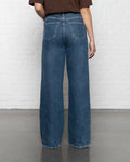 WIDE LEG JEANS OCEAAN BLAUW