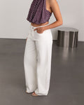 WIDE LEG JEANS WIT