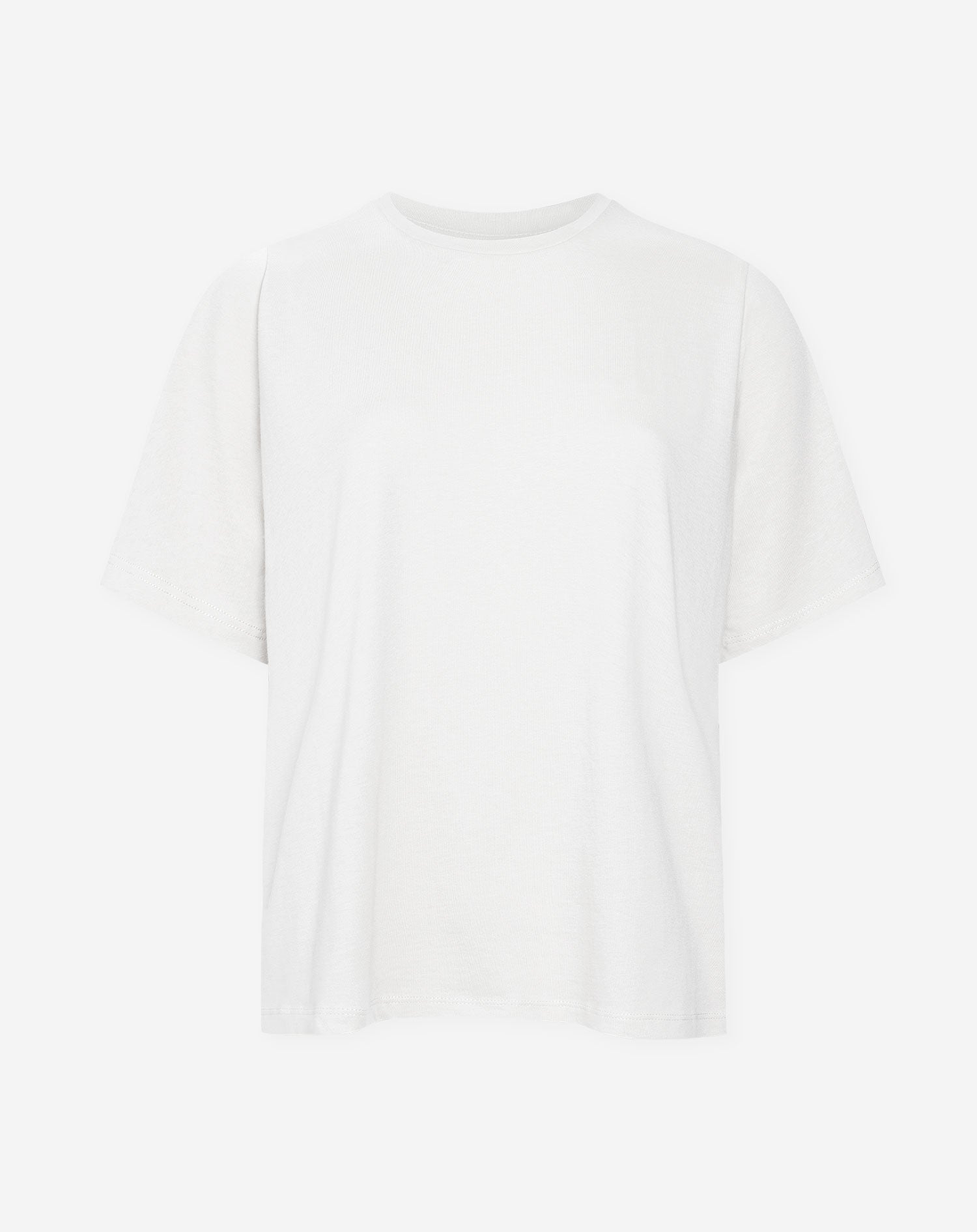 BASIC-OVERSIZE-T-Shirt WEISS