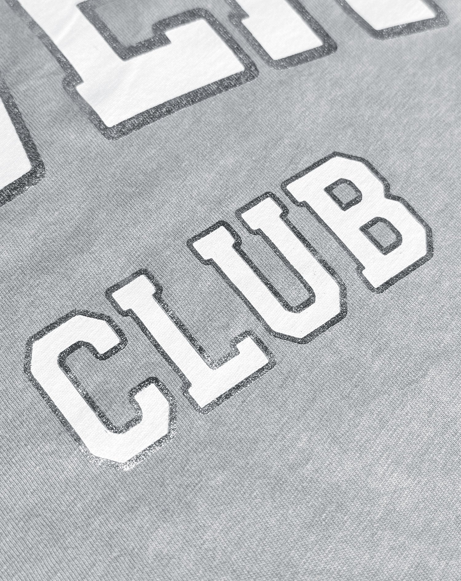 LOVERS CLUB OVERSIZED TEE LIGHT GREY