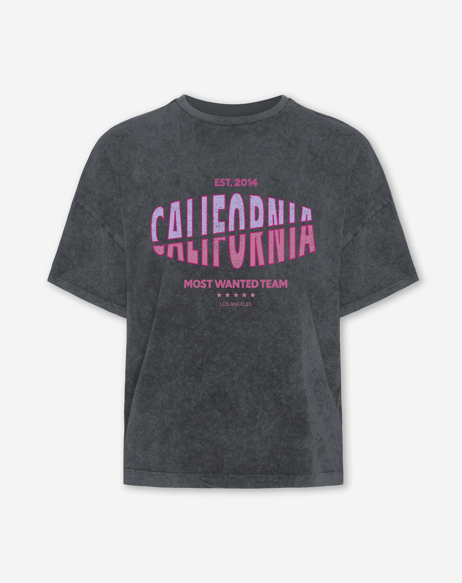 CALIFORNIA OVERSIZED TEE DARK GREY