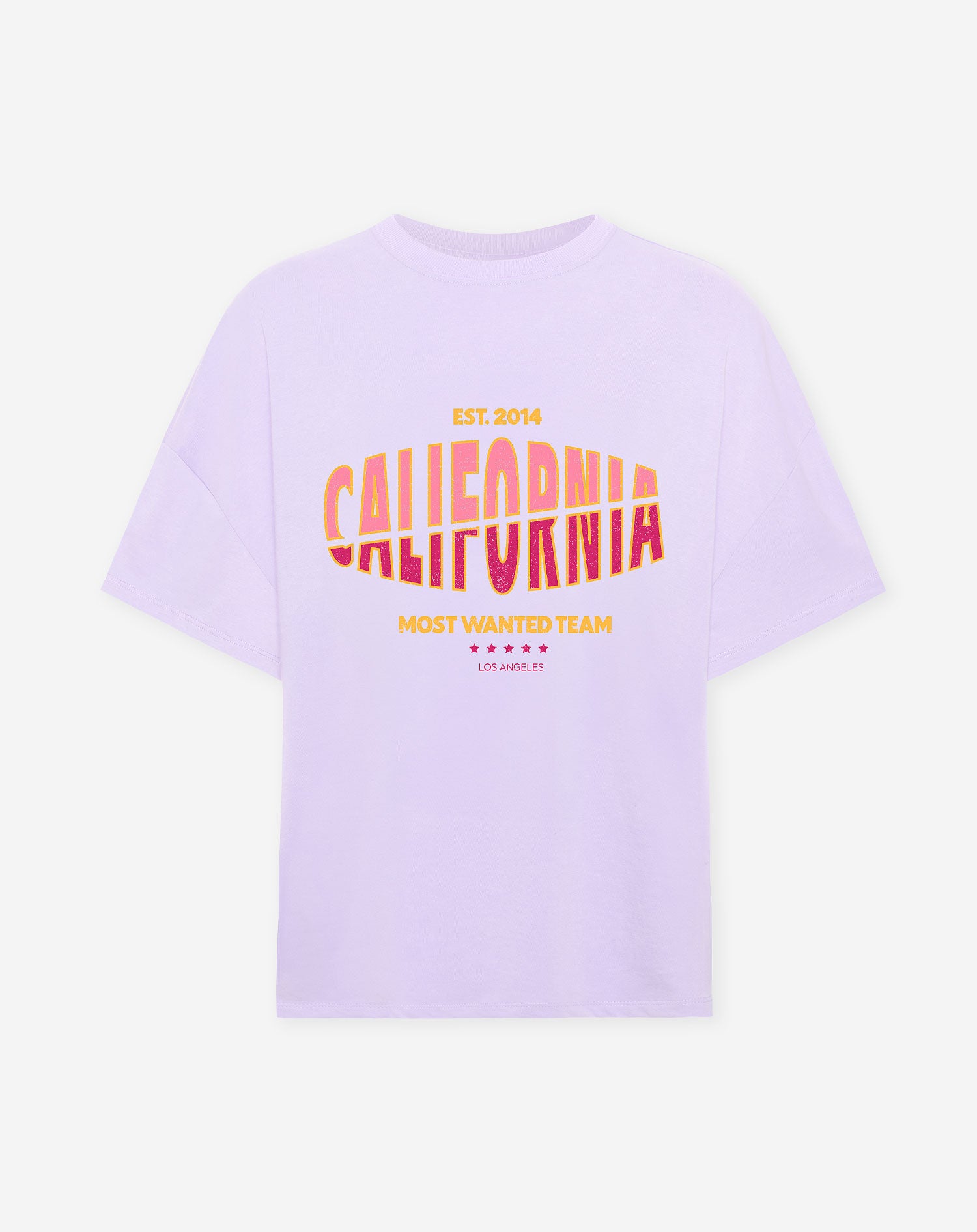 CALIFORNIA OVERSIZED TEE LILA