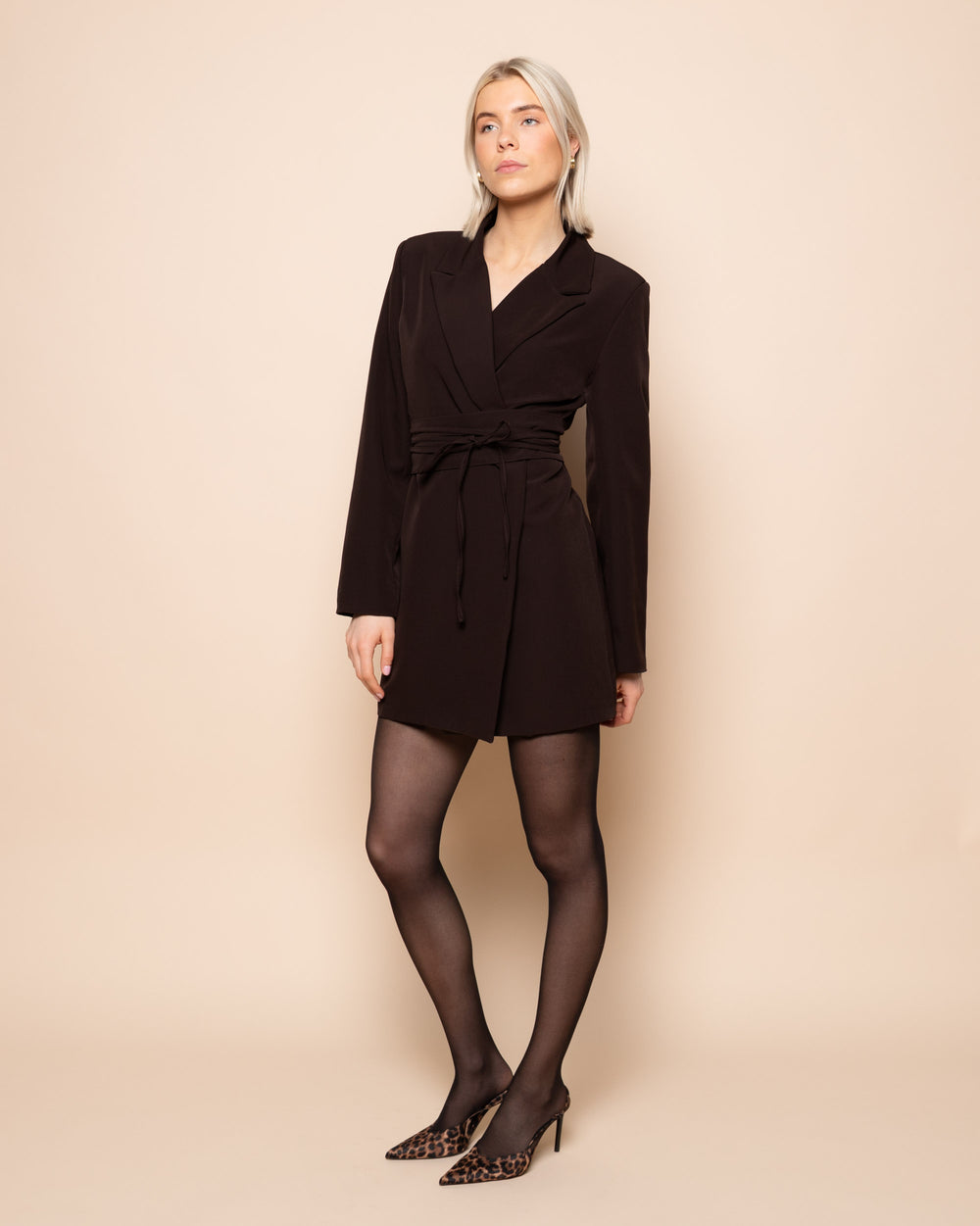 SARIDA BROWN BLAZER