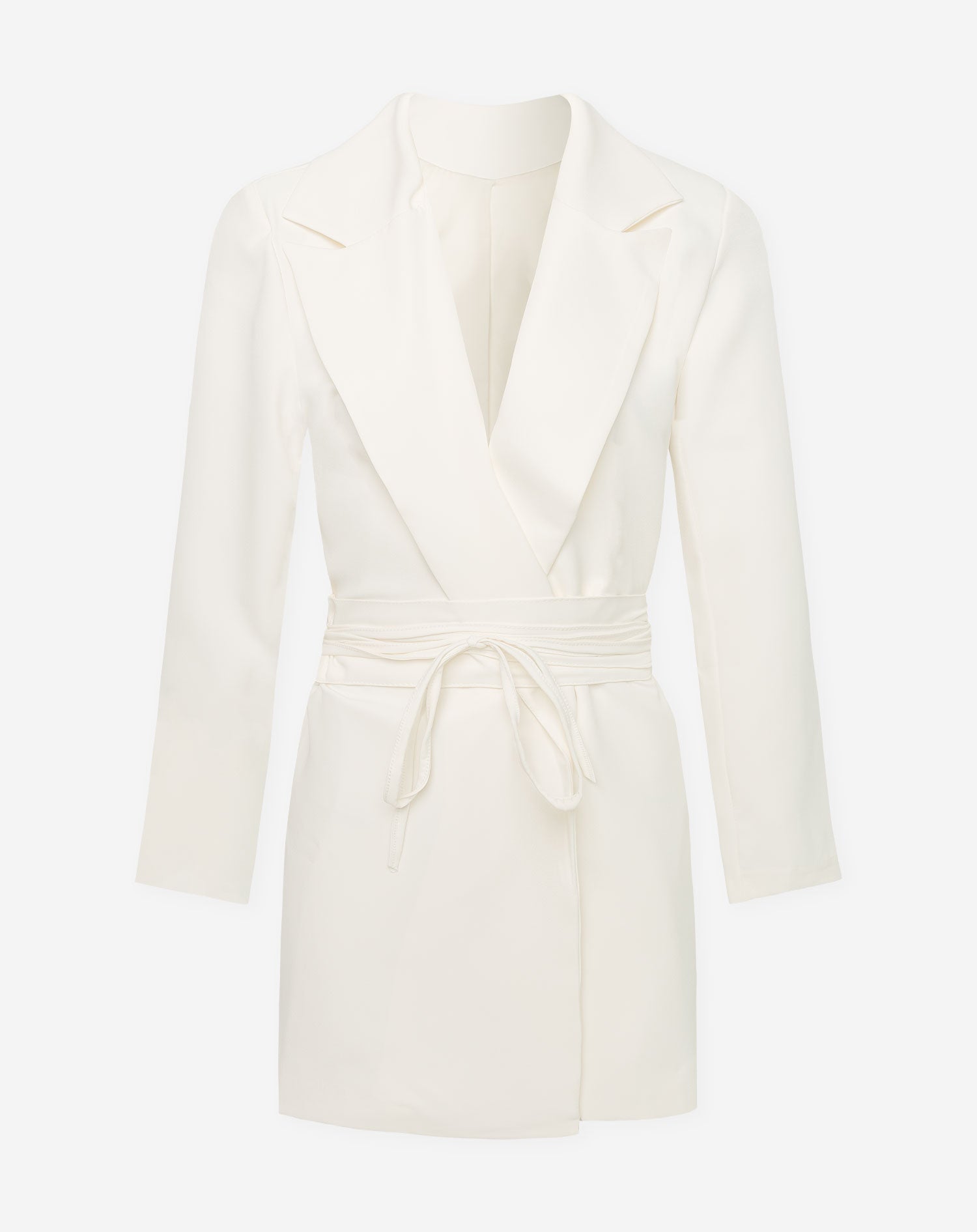 SADIE BLAZER DRESS CREAM