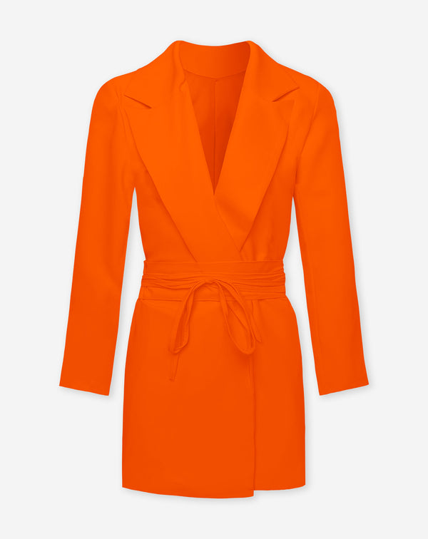 SADIE BLAZER DRESS ORANJE