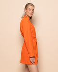 SADIE BLAZER DRESS ORANGE