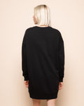 KESSIE SWEATER DRESS ZWART
