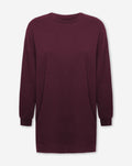 KESSIE SWEATER DRESS DARK BURGUNDY