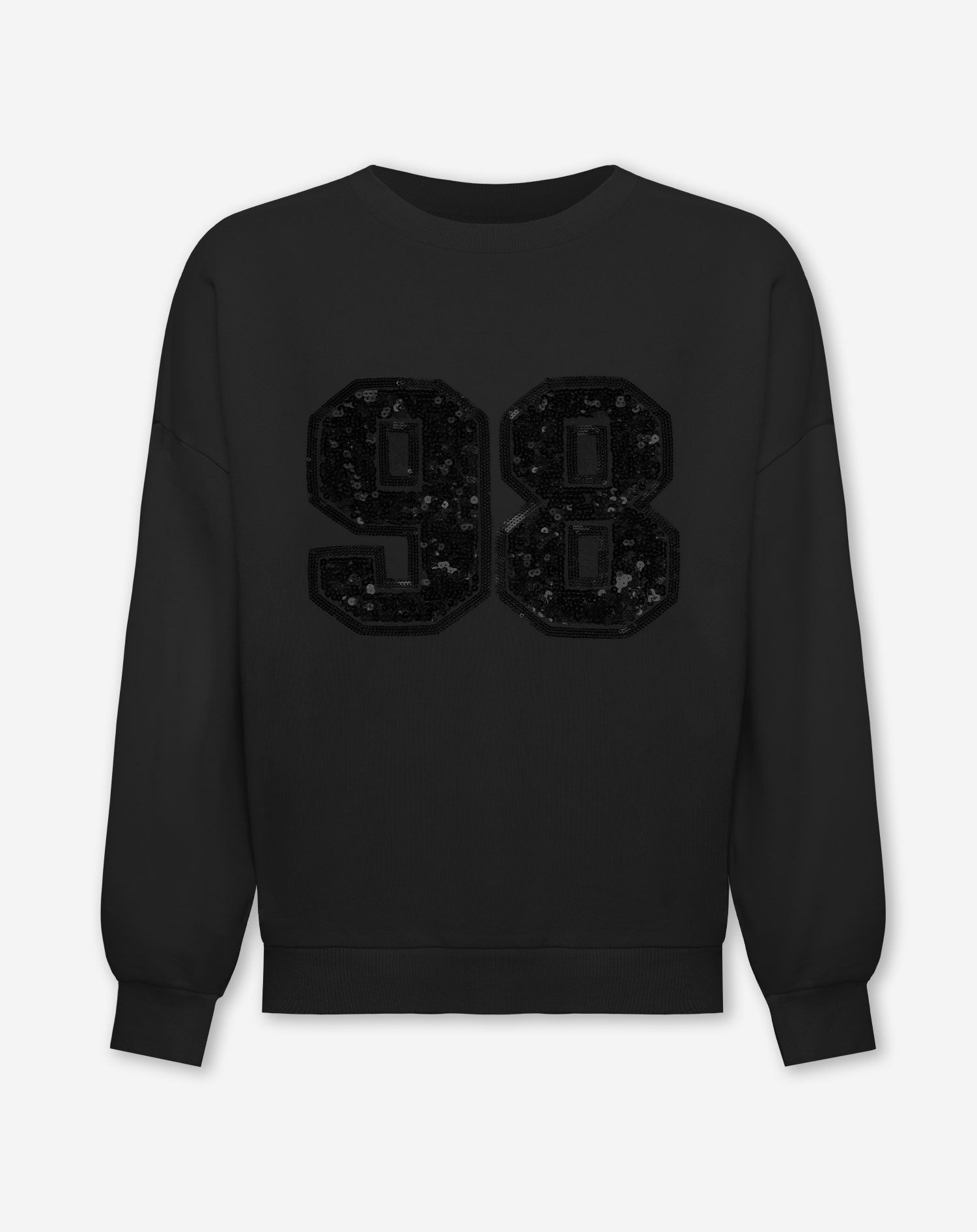 98 SEQUIN SWEATER VINTAGE BLACK