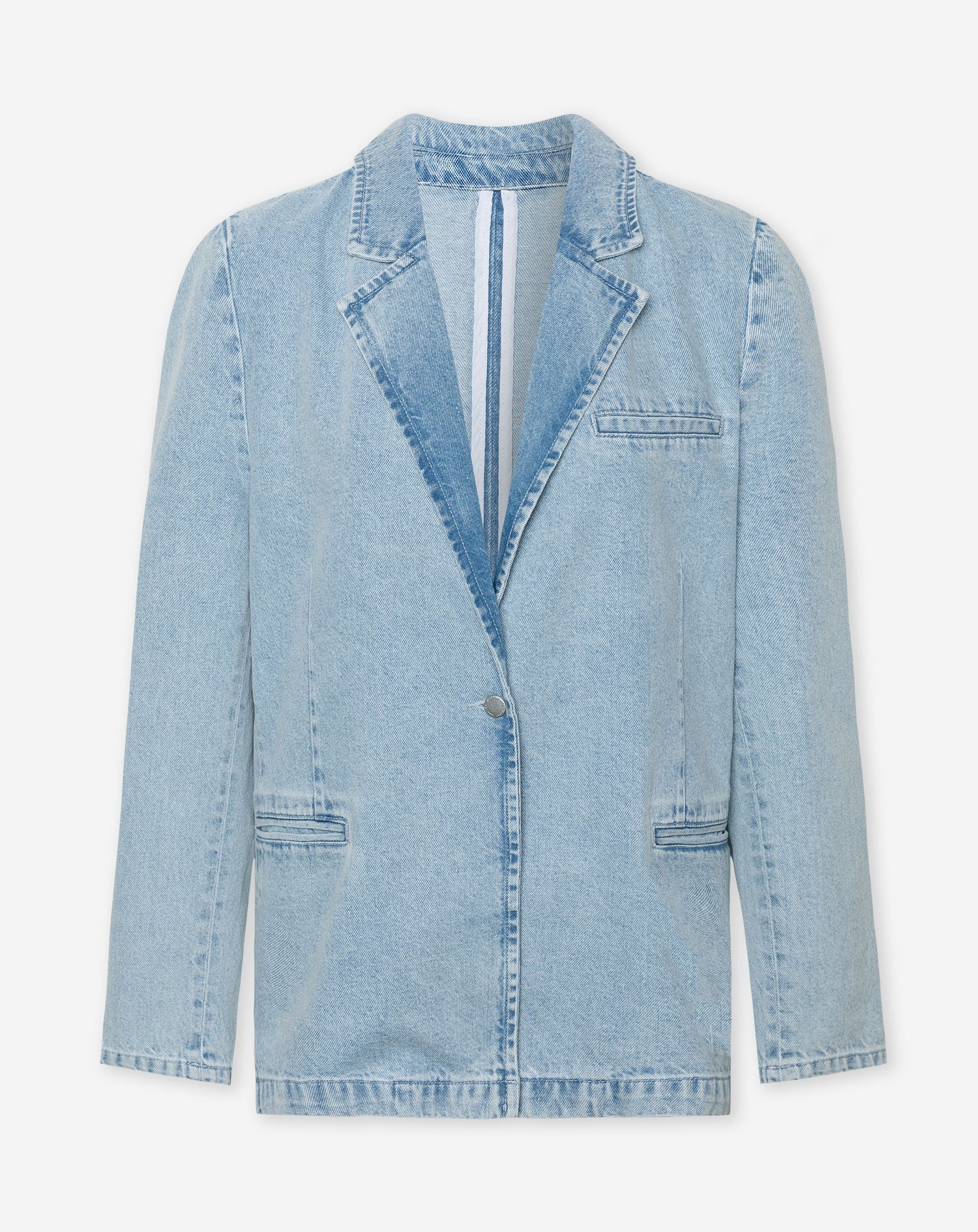 DENIM BLAZER BLUE