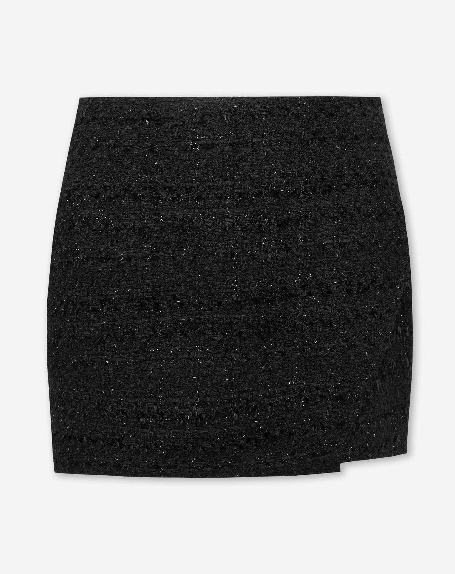 BOUCLE LUREX SKORT BLACK